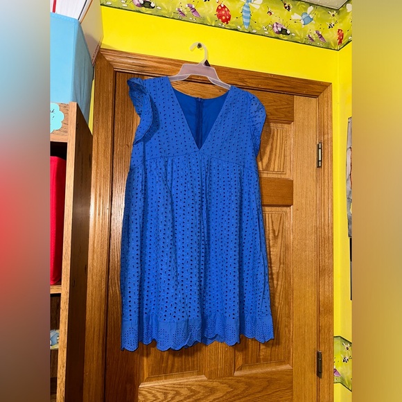💙🦋NWOT EYELET ROMPER-dress - Picture 5 of 16